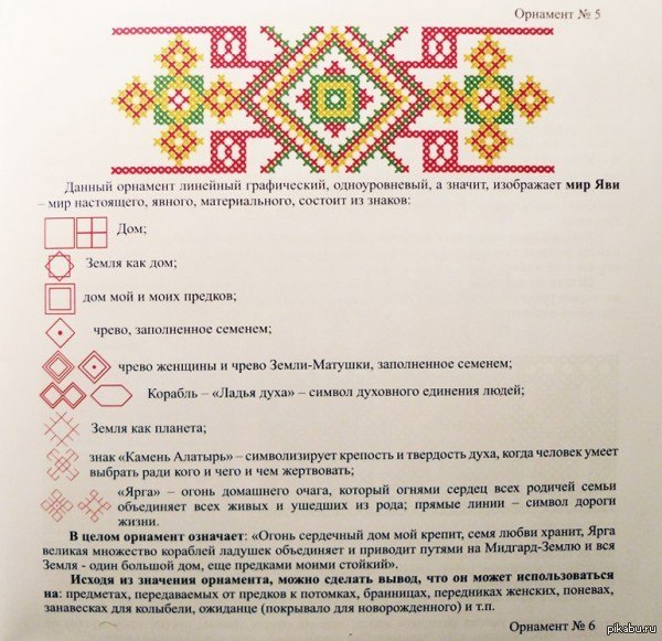 Орнамент в вышивке значение Орнамент в вышивке значение