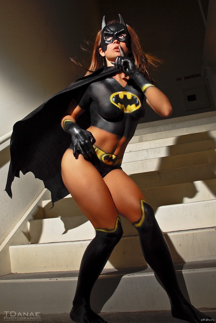 Batgirl Sexy Cosplay Girl Nude