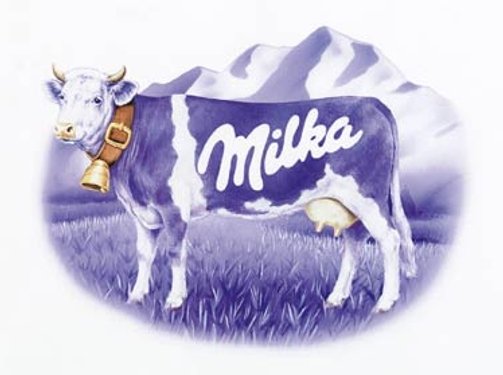 Милка Milka- Корова с весами