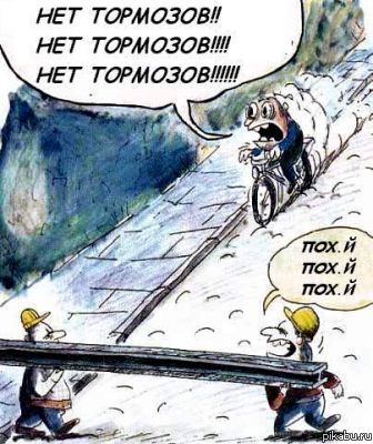 Нет тормозов!!! | Пикабу