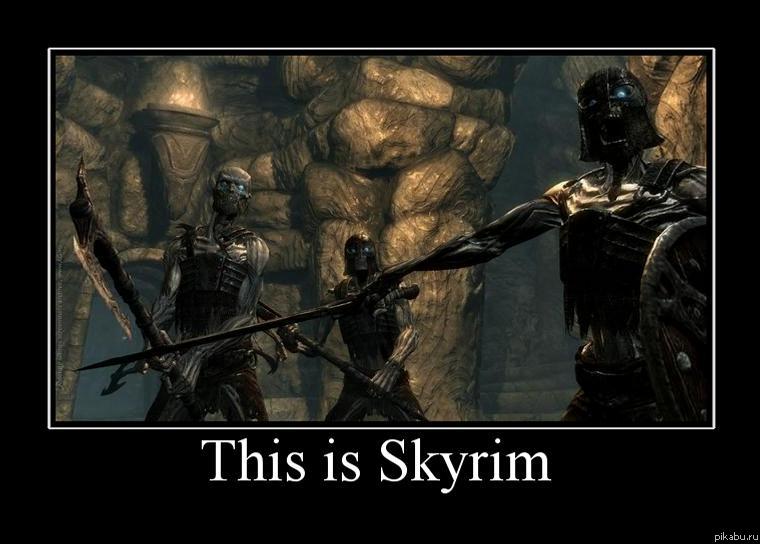 This is Skyrim!!