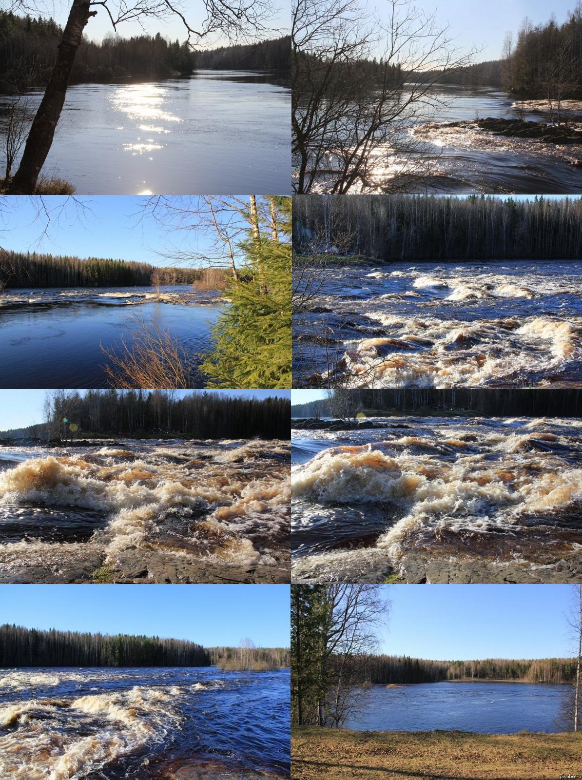 Карелия река Шуя