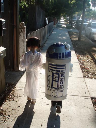 Princess Leia & R2D2