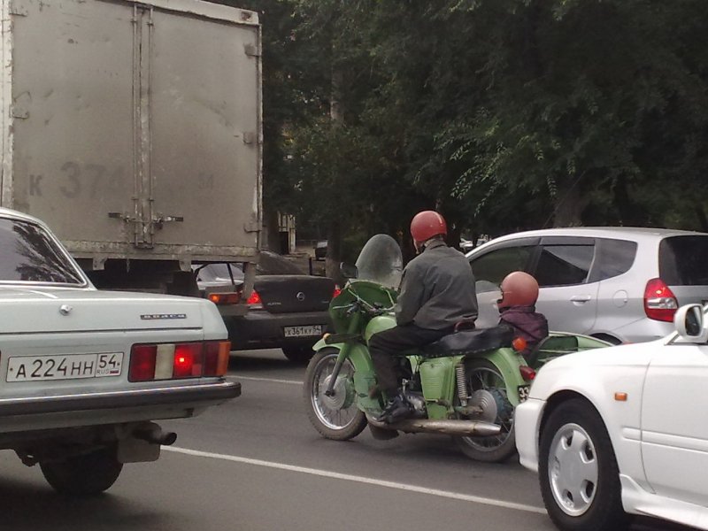 Ты когда последний раз видел таких байкеров?