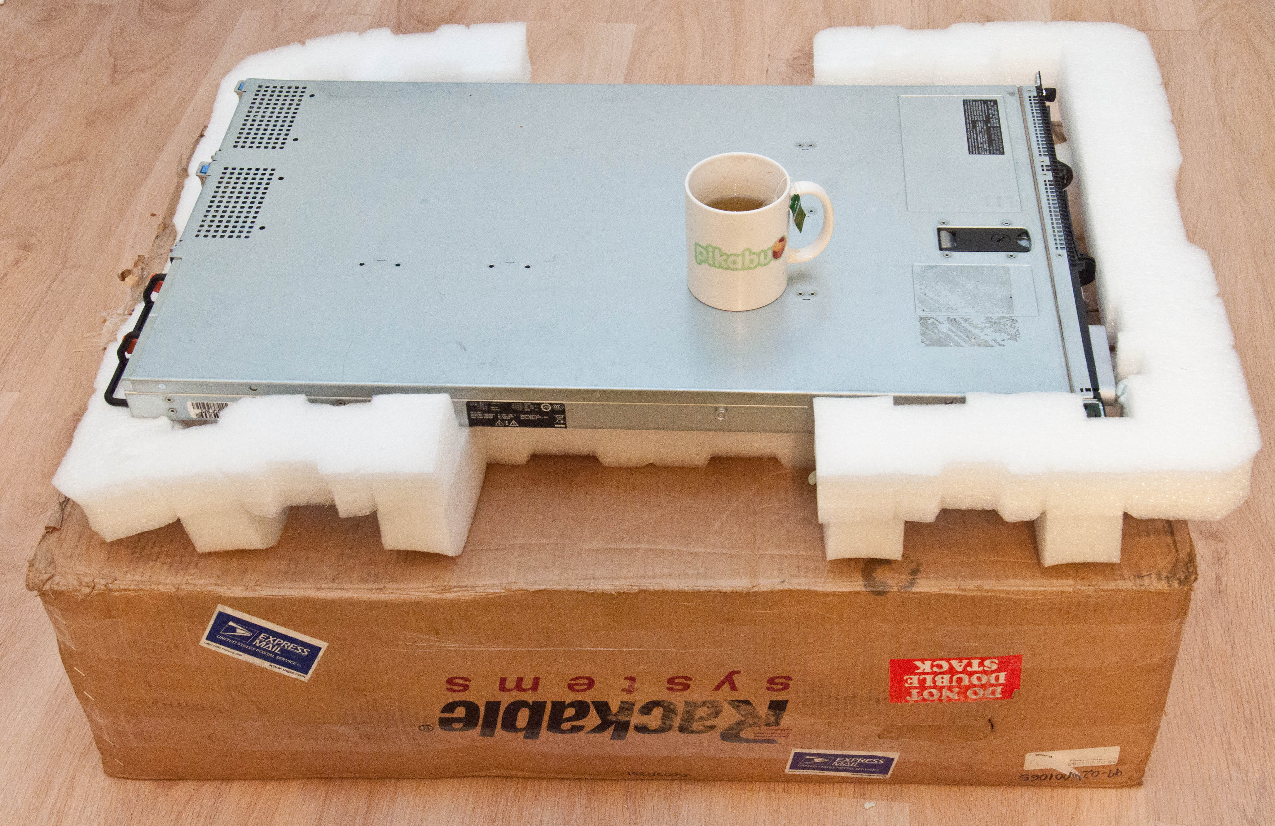 Уффф, кажется, мы закончили! Вот он - герой, приехавший на помощь :)