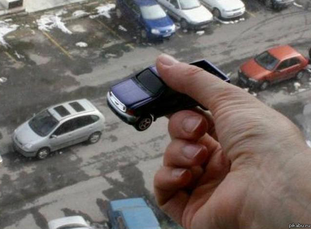 Учись парковаться с детства!