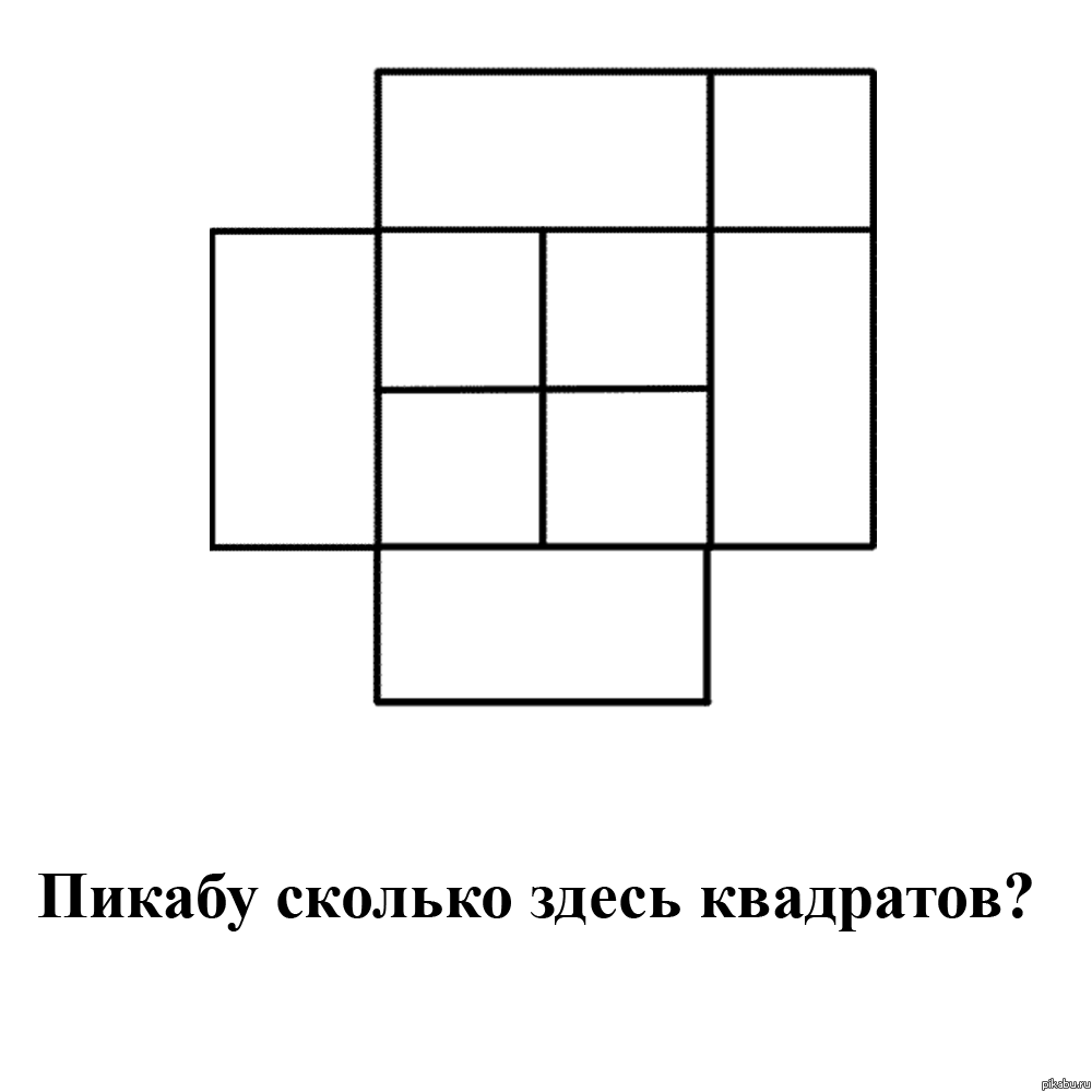 Сколько квадратиков изображено на рисунке. Сколько квадратов на рисунке. Сколько квадратиков на картинке.