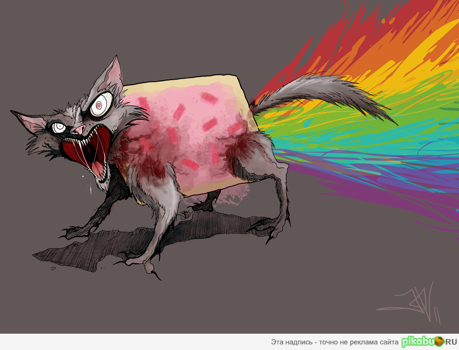 Вариация на тему радужных котов