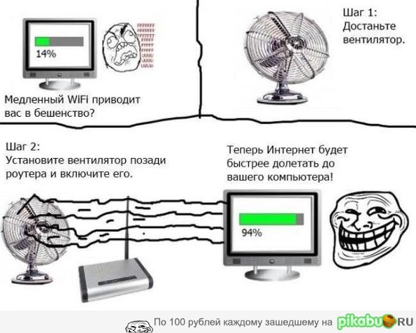 Как ускорить свой WiFi | Пикабу