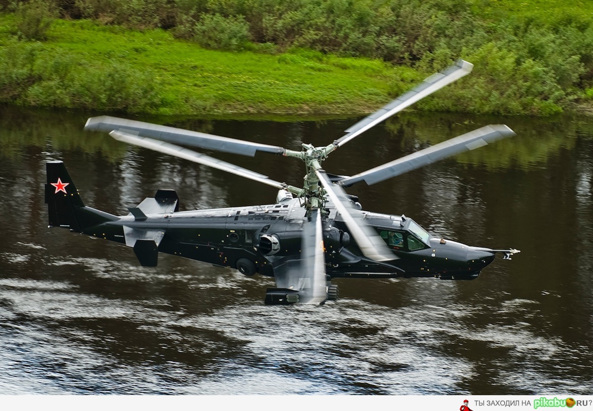 Боевой ударный вертолет Ка-50 