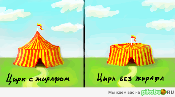 Цирк с жирафом