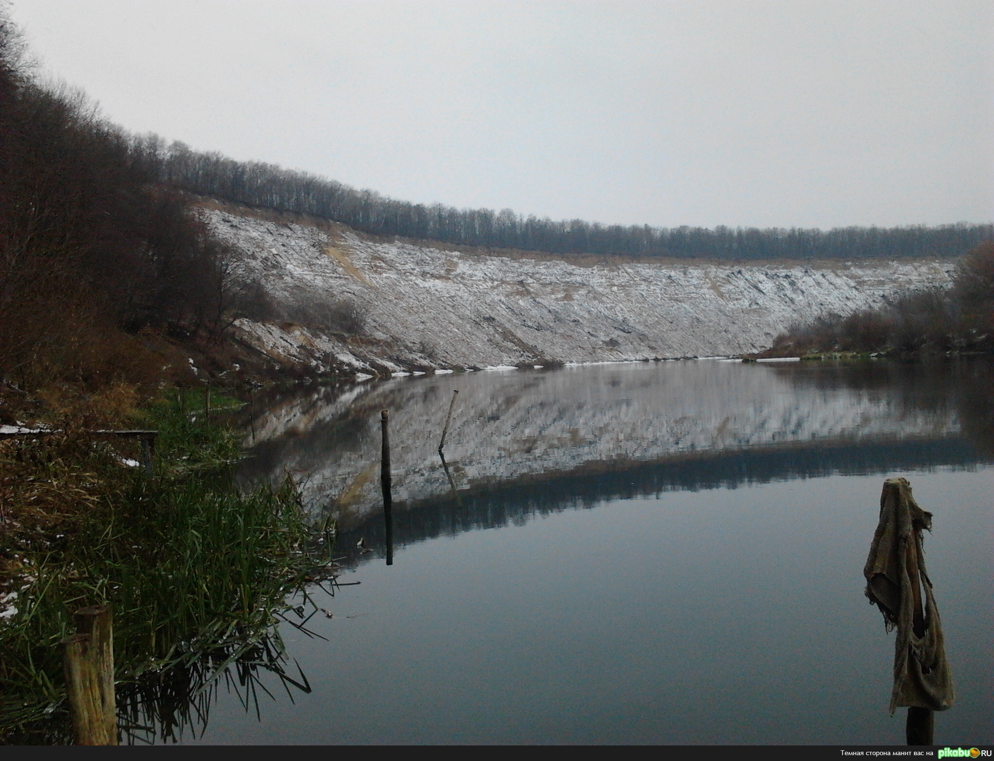 В это время под Воронежем