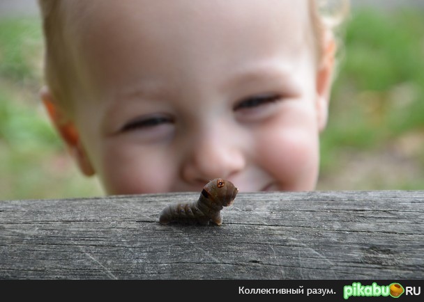 Забавный мальчик :)