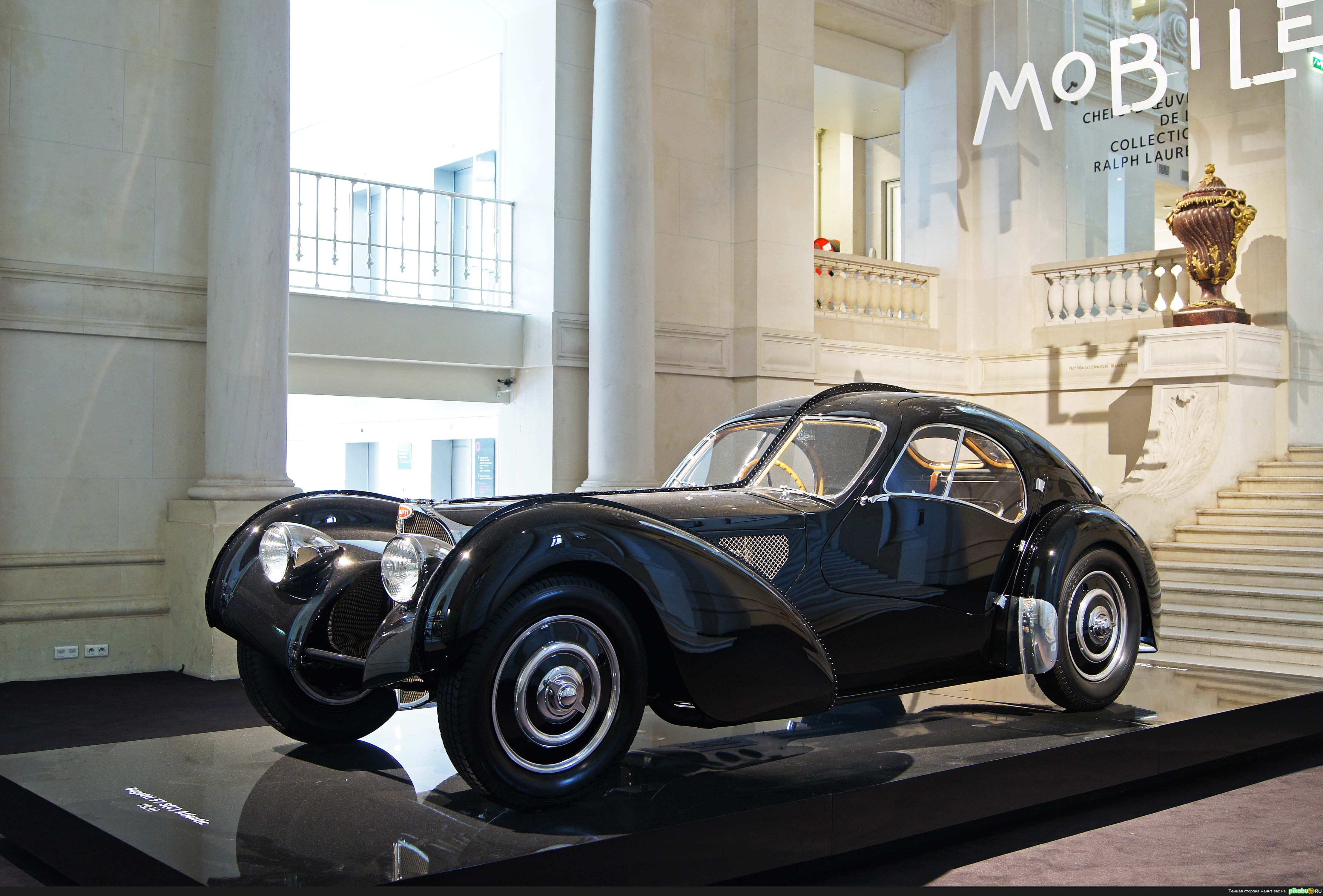 1936 Bugatti Type 57SC Atlantic.