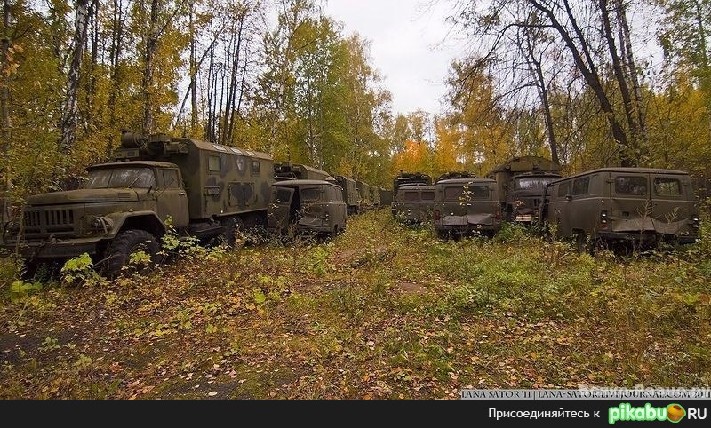 Заброшенная военная техника