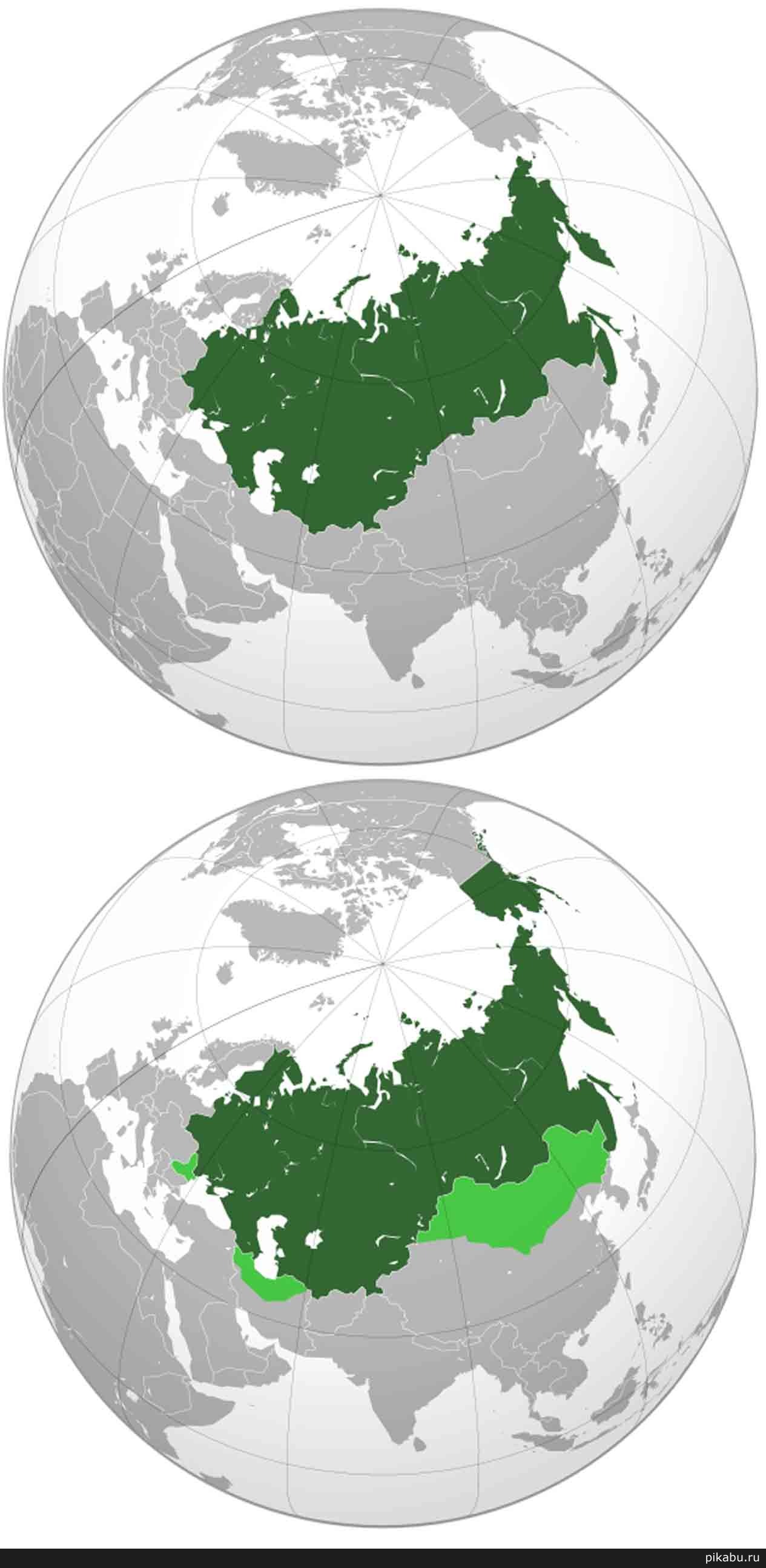 Две империи
К вопросу о том, что СССР это МНОГО, о том что Ленин и преемники разбазарили на халяву не свое, не приумножив и не сохранив..