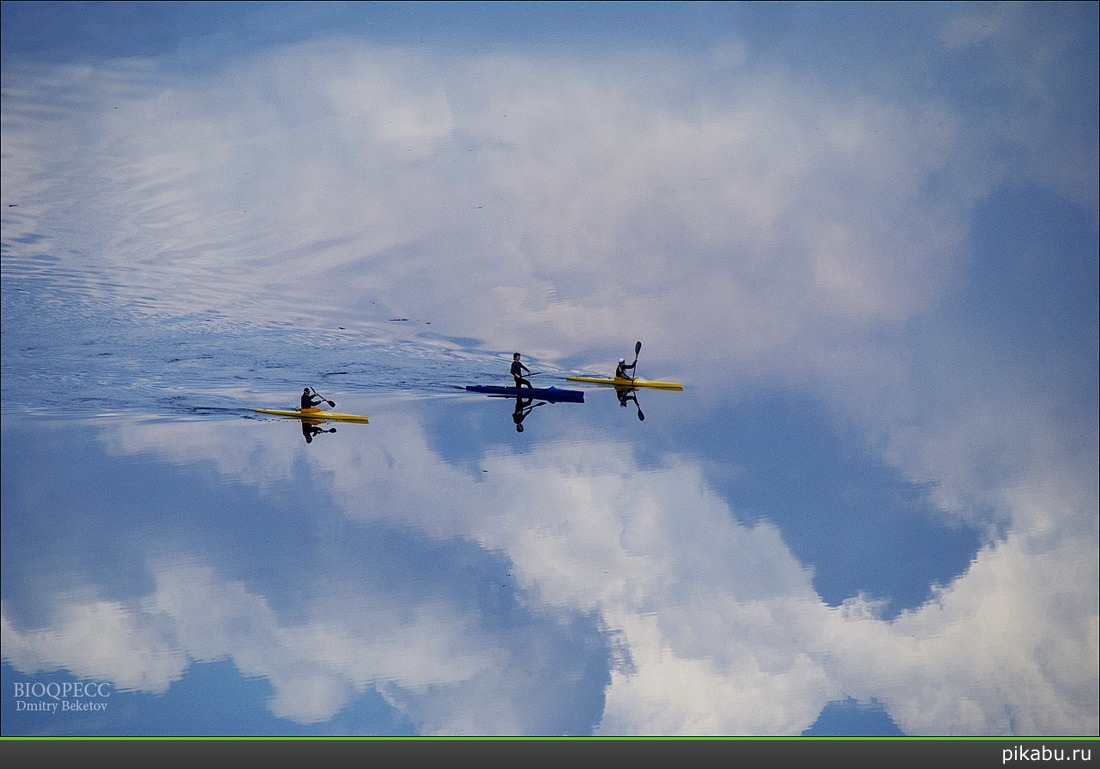 Плывя по небу... | Пикабу