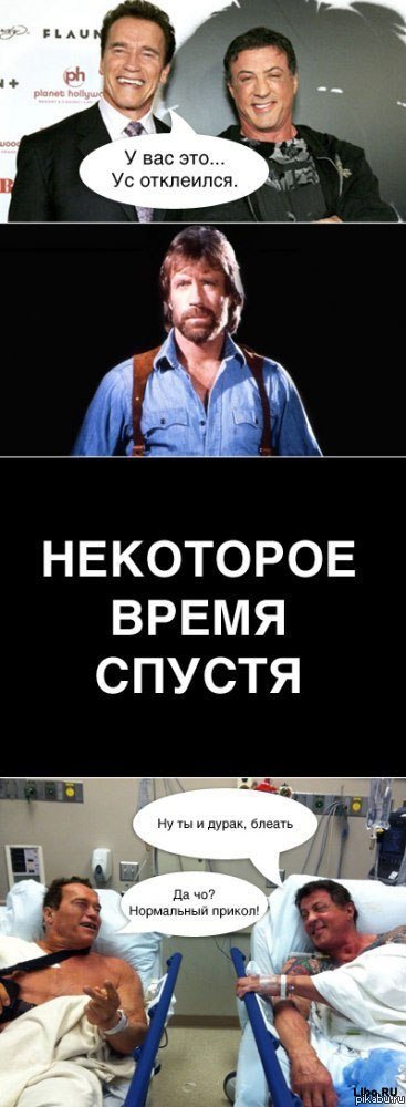 Поприкалывались!!!С Чаком шутки плохи!