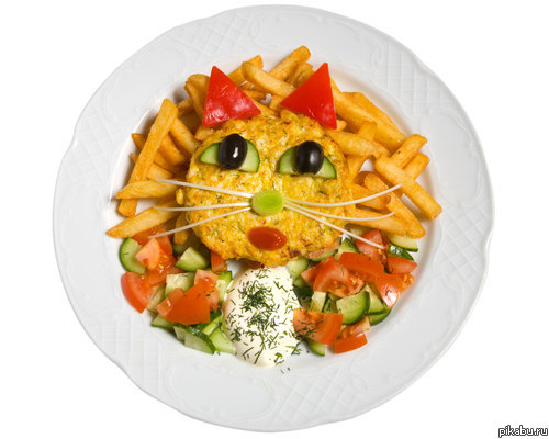 Порадовал сына вот таким вот блюдом