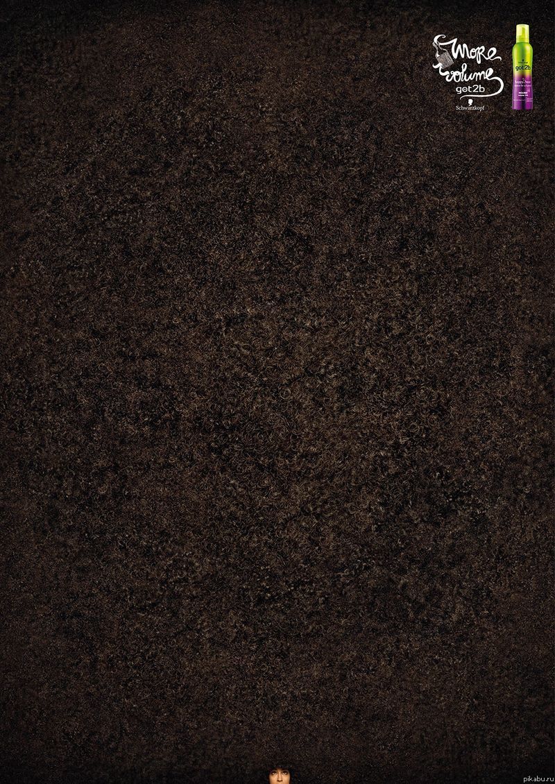 Отличная реклама мусса для волос