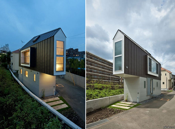 Многоквартирные современные дома Японии