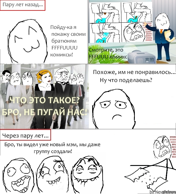 Эволюция FFFUUU