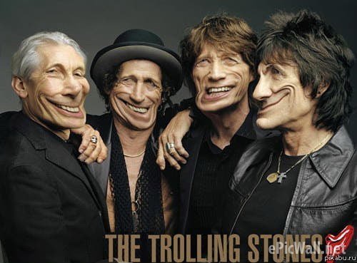 The trolling stones