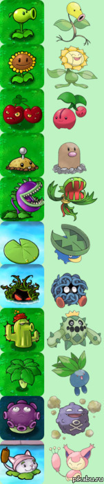 Plants vs Pokemon