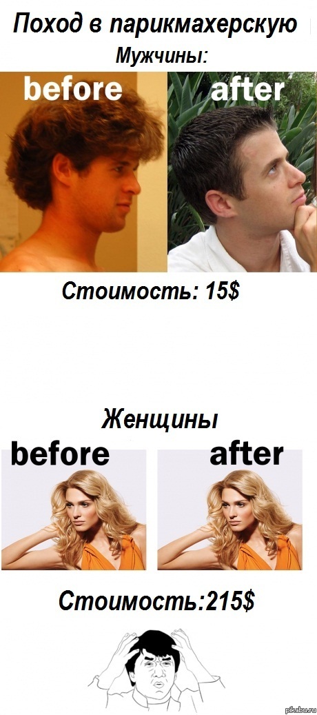 Поход в парикмахерскую