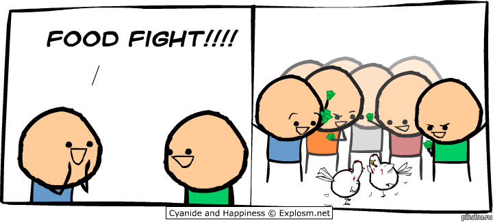 food fight