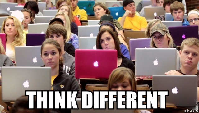 Think different