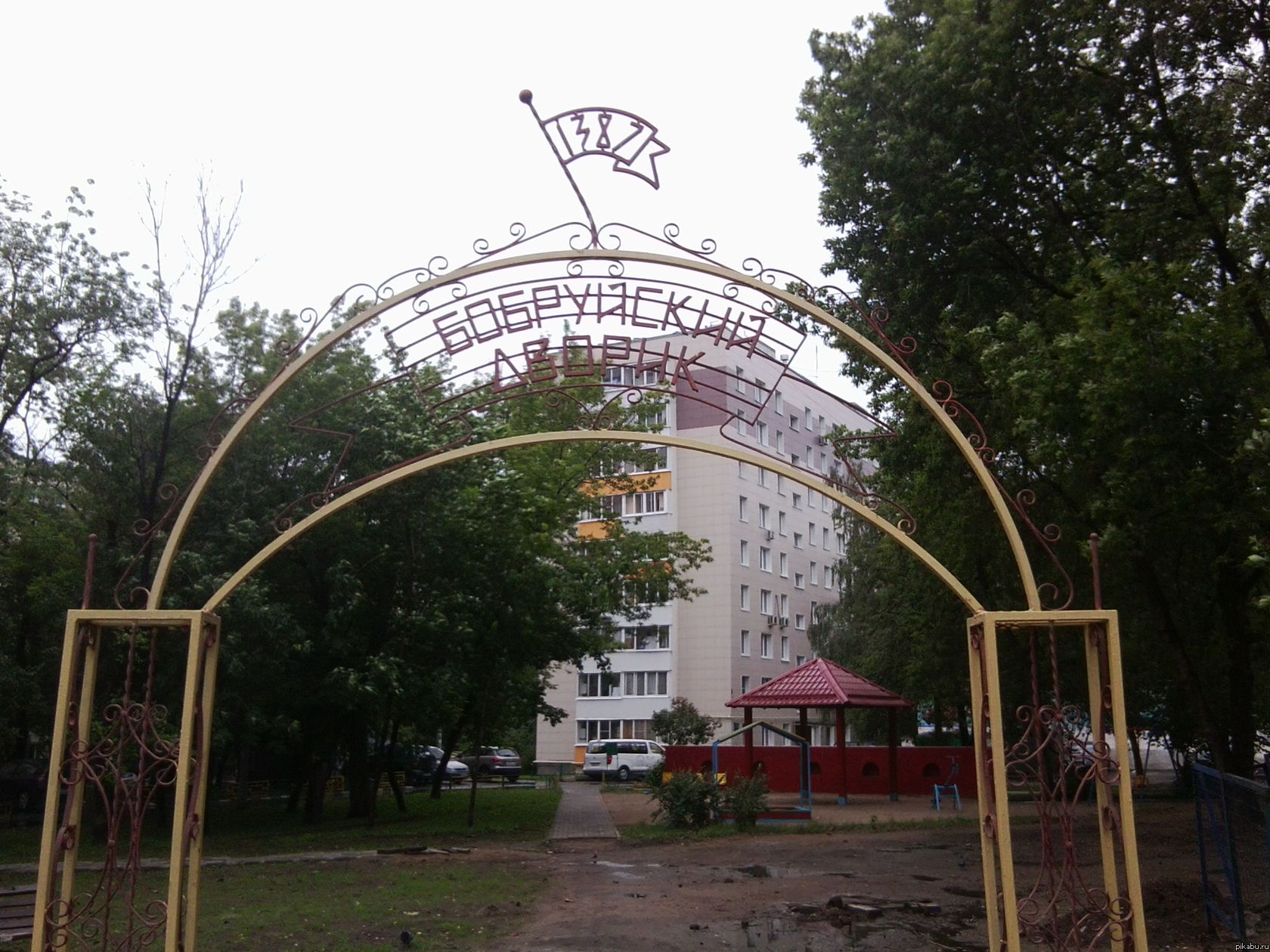 Во дворик, жывотное!!!  (Мой день на Пикабу)