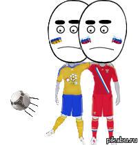 В связи с игрой наших сборных, думаю такой бровастик будет актуальнее...