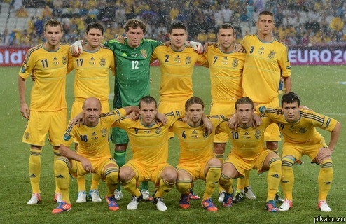 Сборная Украина сошла с пути