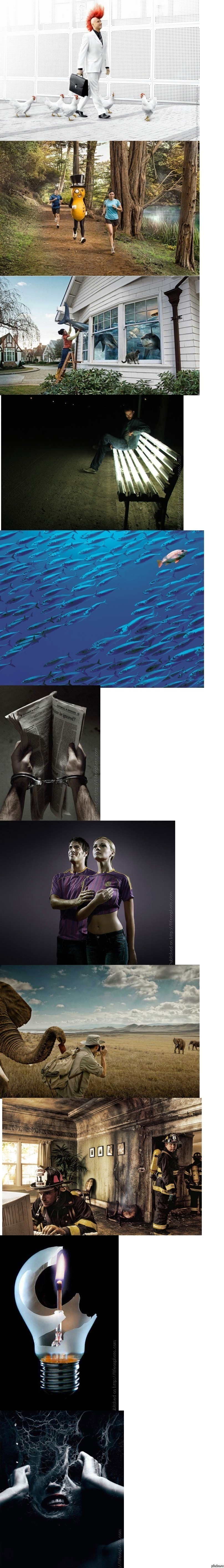 подборка креативных фото.