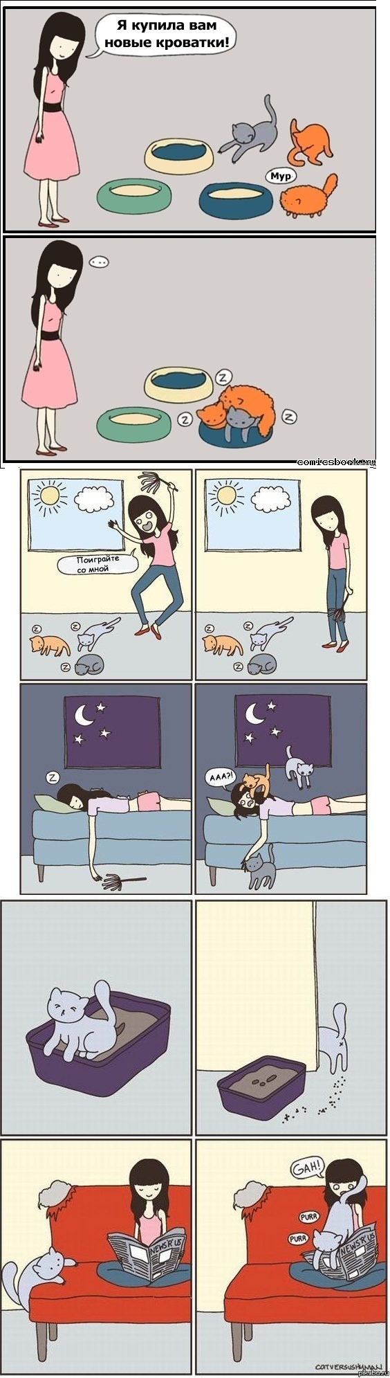 Коты, такие коты...)