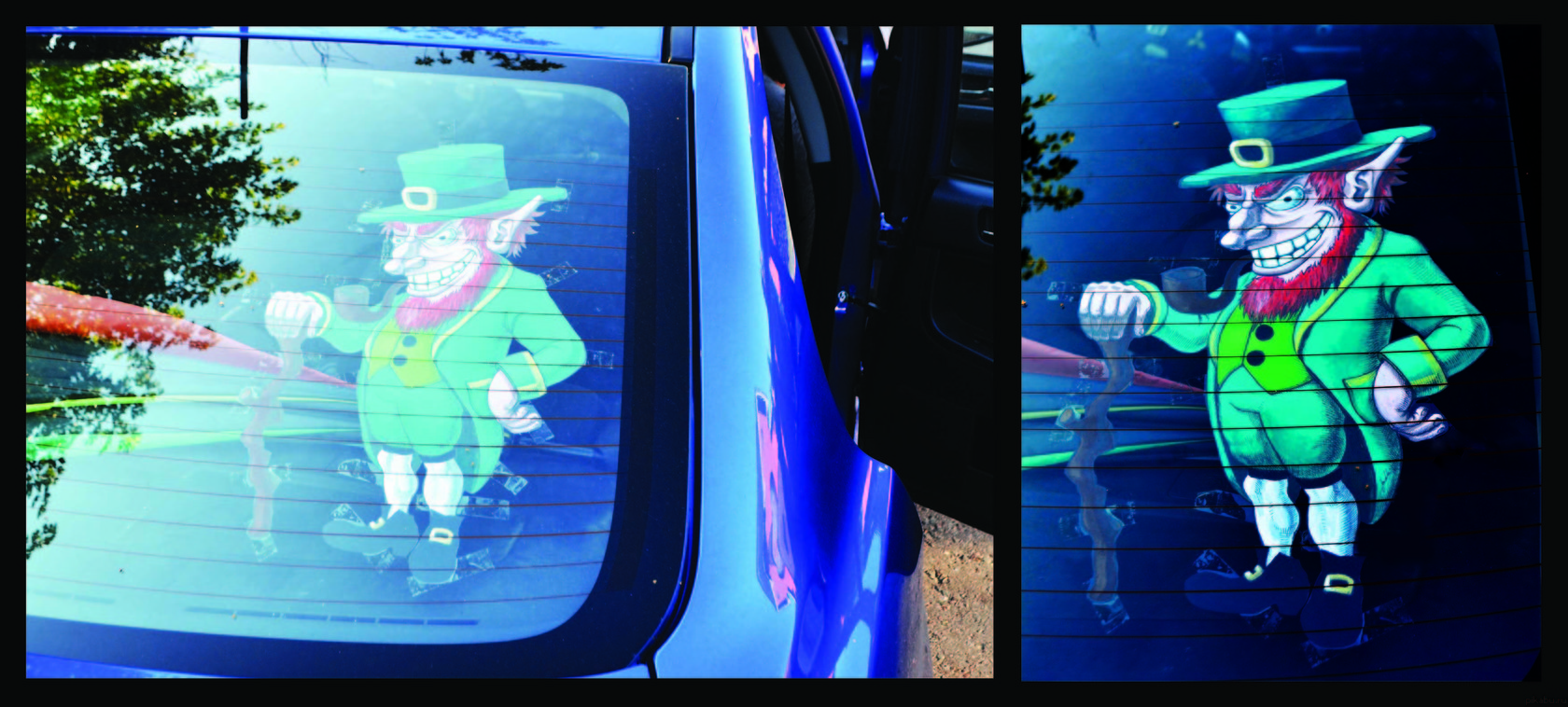 У меня был раньше кот. Кот выцвел. Теперь вот лепрекон.