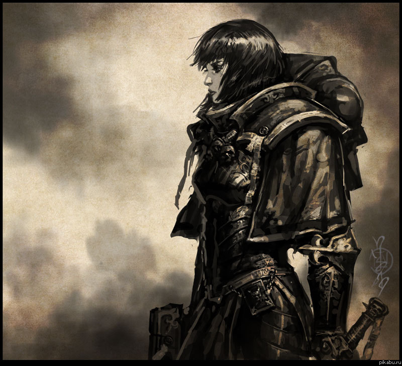 Продолжим тему Warhammer 40K. Сестры Битвы.