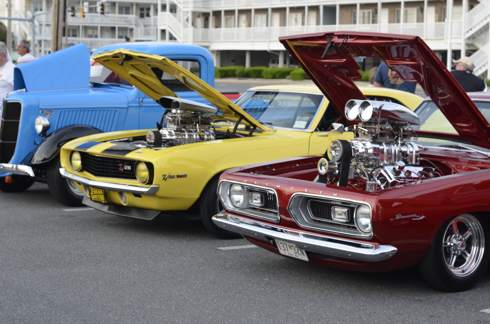 Carshow in Ocean City, MD