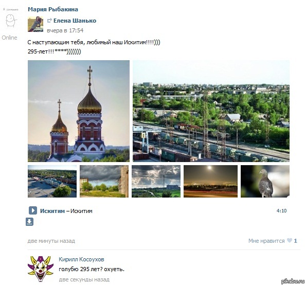 Искитимский голубь