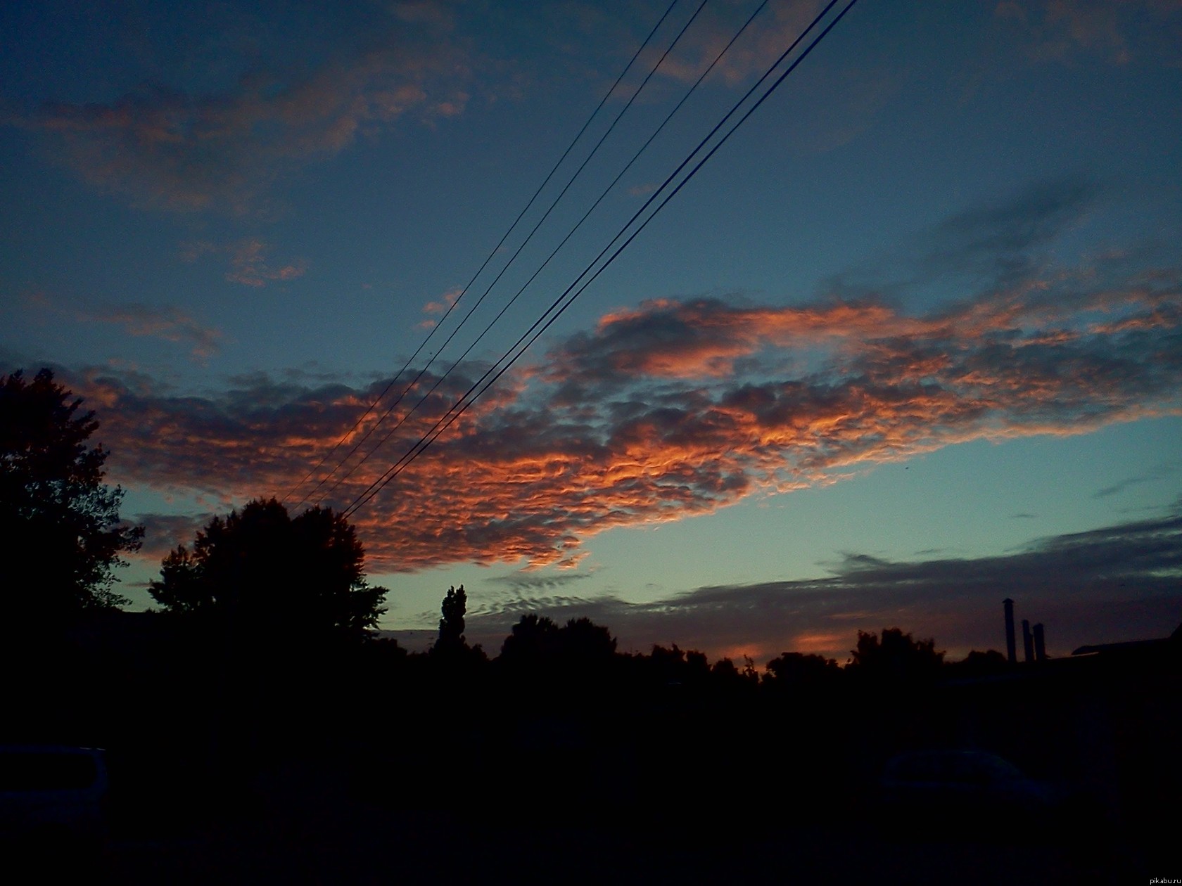 Вечернее небо