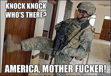 Откройте, к Вам в гости США