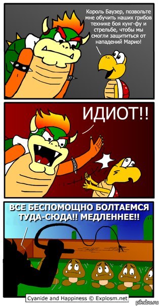 Логика игры Super Mario