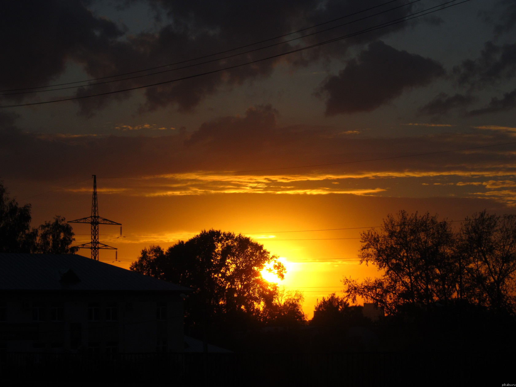 Закат,Йошкар-Ола | Пикабу