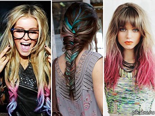 Пикабушники как вы относитесь вот к такому безобразию у девушек на головах?