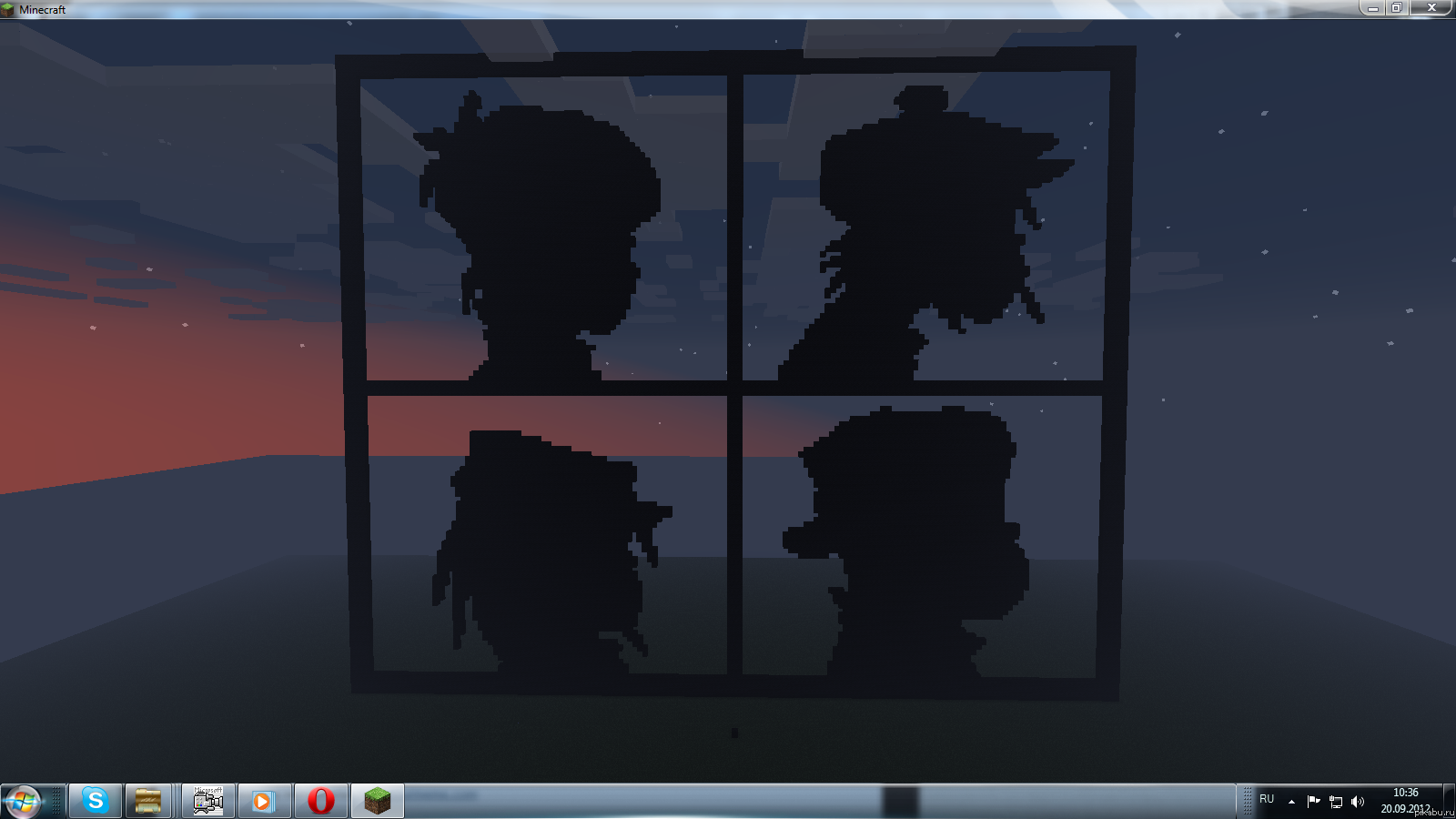 Gorillaz � Maincraft'e.