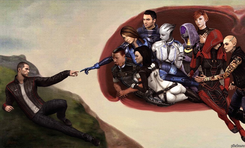 Mass effect art