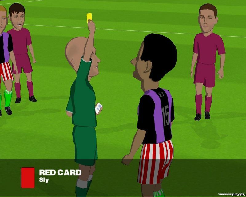 Red card?