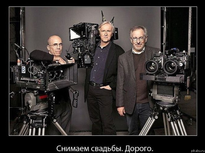 Снимаем свадьбы. Дорого!