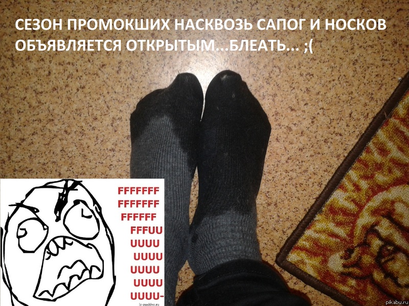 Про слякоть и лужи